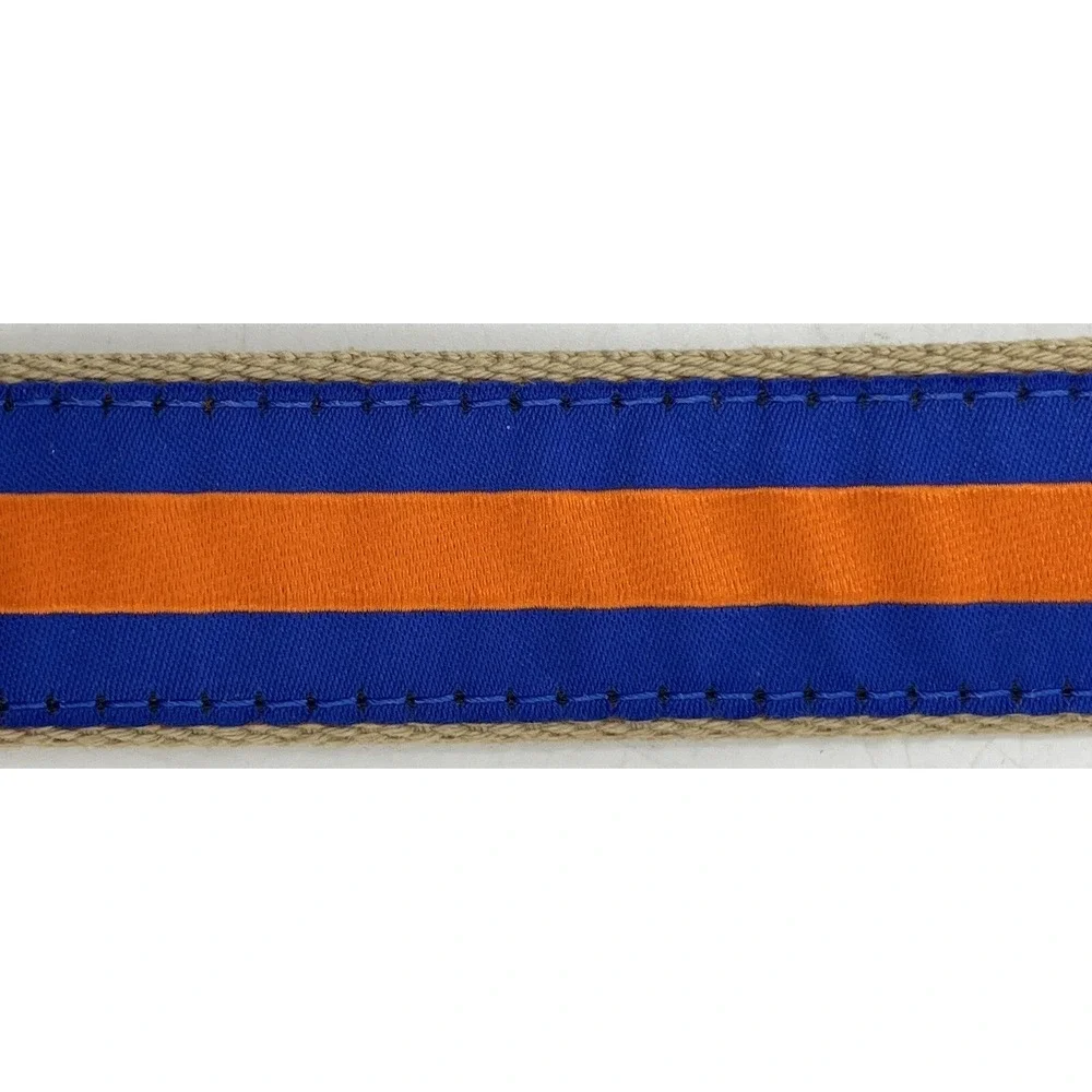 Orange &‎ Blue The Jardine Collection Florida Gators Belt Size 28 Leather Canvas